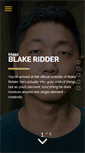 Mobile Screenshot of blakeridder.com