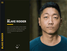 Tablet Screenshot of blakeridder.com